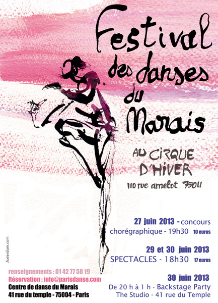 axterdam festival de danses du Marais 2013