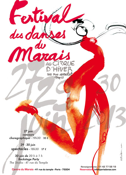 axterdam festival de danses du Marais 2013