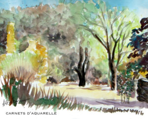 axterdam - dessins - carnet de croquis - paysages